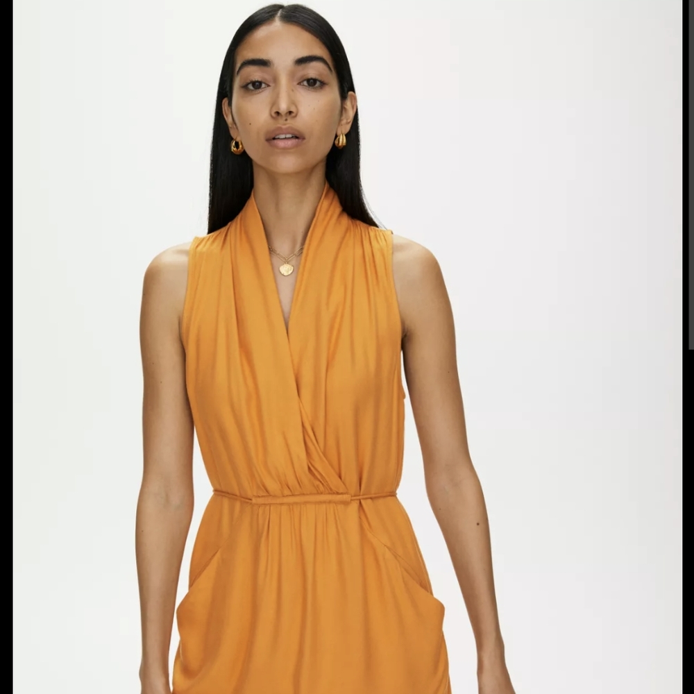 Aritzia Wilfred Yellow dress - size Sabine XS